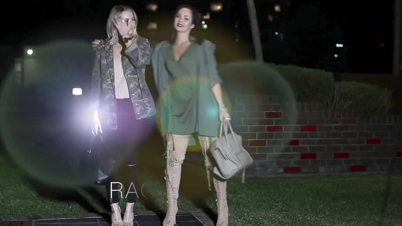 Girls Night Out Outfit \\ Thigh High Boots & Camo #OOTN