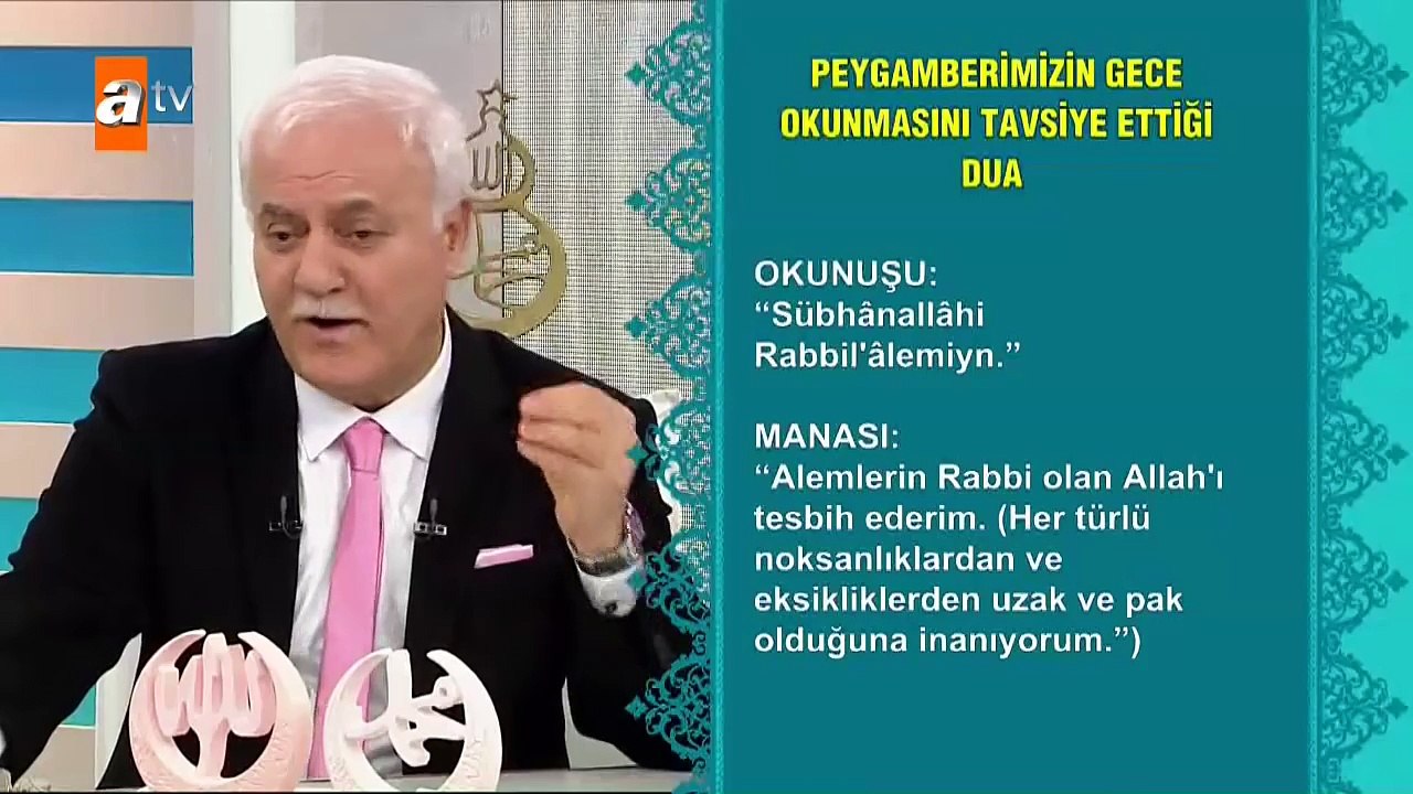 Peygamberimizin gece okumasını tavsiye ettiği dua - Sağlıklı Mutlu Huzurlu 51. Bölüm - atv