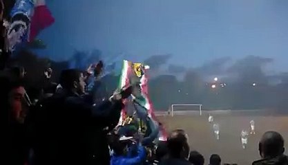 Curva Nord - la partita fra laziali e interisti