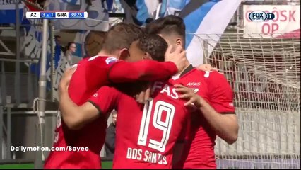 Alireza Jahanbakhsh Goal HD - AZ Alkmaar 3-1 Graafschap - 01-05-2016