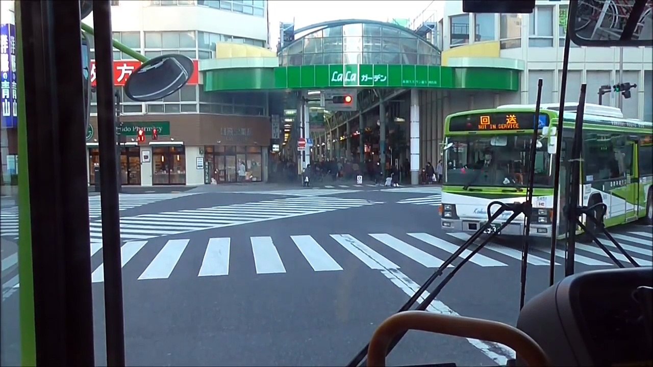 国際興業バス 赤25 前面展望 赤羽駅東口⇒ハートアイランド東⇒赤羽駅東口