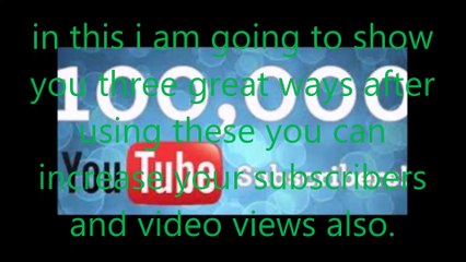 How To Get A Lot Of Real Subscribers On Youtube Fast