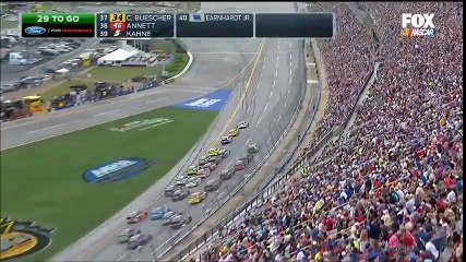The Big One (17 Cars) - NASCAR Talladega 2016