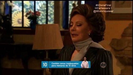 A Dona Final: Leonor pede perdão a Valentina (SBT, 04/03/2016)