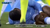 Jeison Murillo Horror Foul RED CARD Lazio 1-0 Inter Serie A
