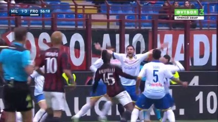 Milan 3–3 Frosinone All Goals Full Highlights 01.05.2016