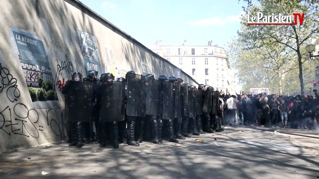 Au coeur des échauffourées du 1er mai