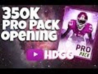 350K Pack Opening! [92OVERALL PULL]---Madden Mobile 16
