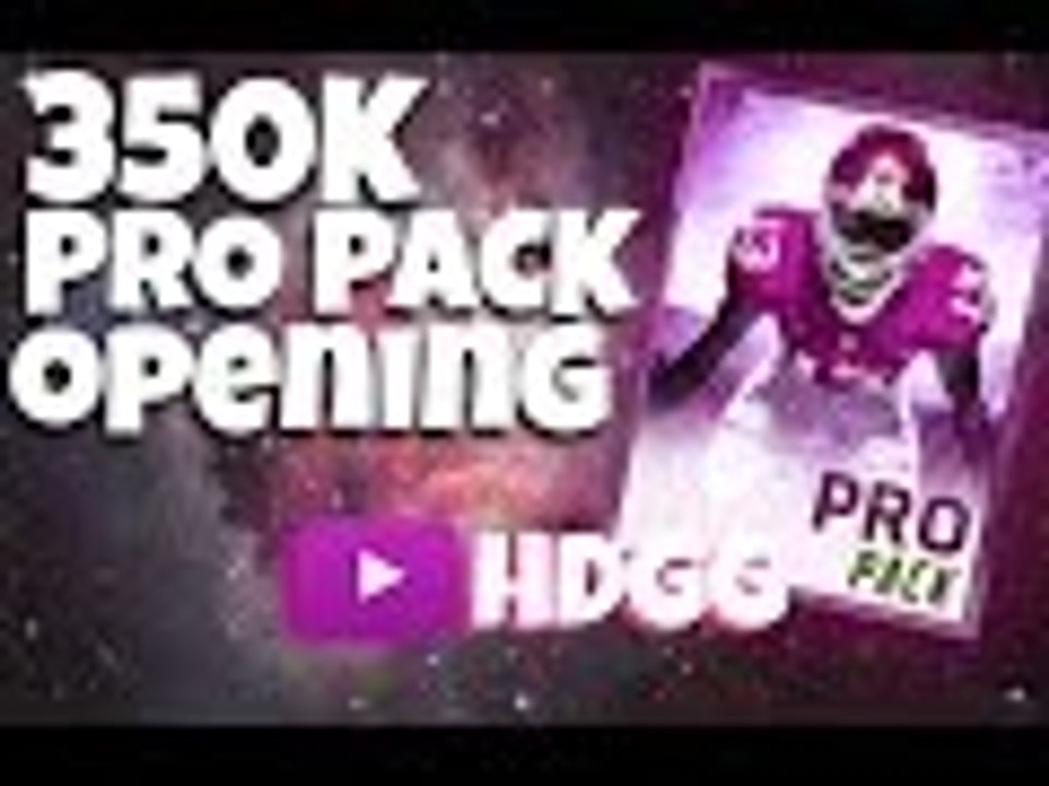 350K Pack Opening! [92OVERALL PULL]---Madden Mobile 16