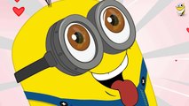 Minions BANANA in BUS STATION Funny Cartoon ~ Minions Mini Movies 2016 [HD] 1080p