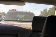 Ennuyé par le bouchon de trafic, un couple s'envoie en l'air en pleine heure de pointe!