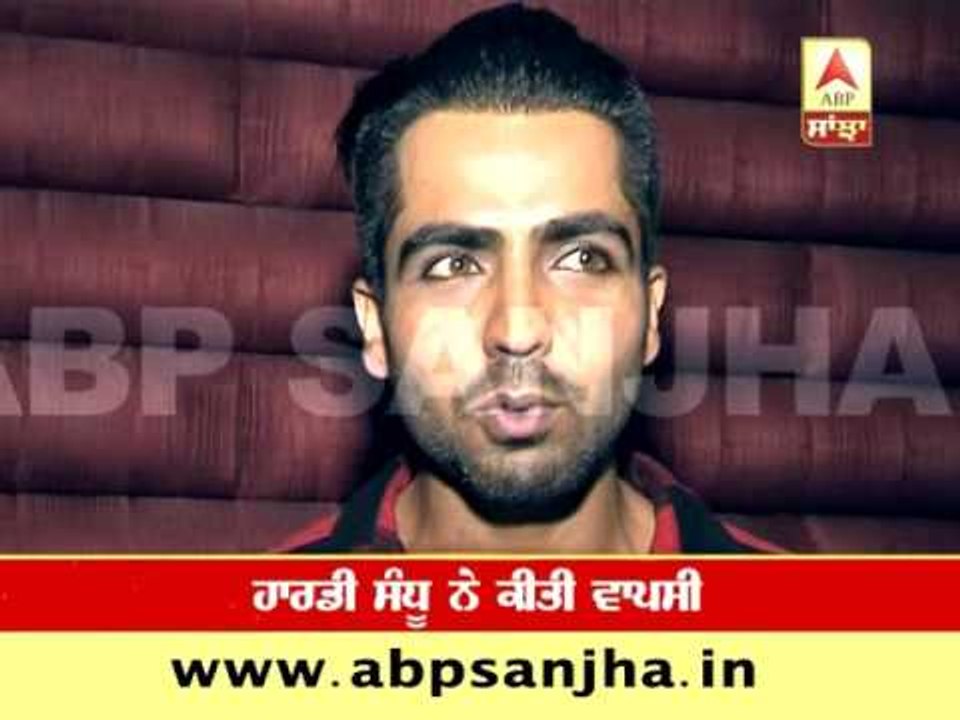 Hardy Sandhu wanted a change!