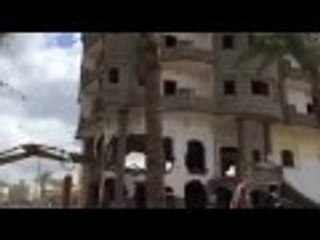 Building demolition and brutally