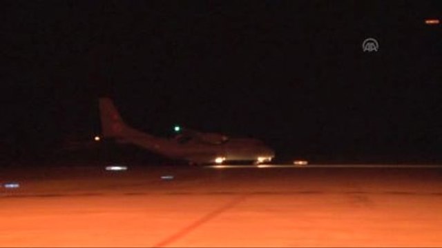 Şehit Piyade Uzman Çavuş Burak Saraçlı'nın Cenazesi Zonguldak Havalimanı'na Getirildi