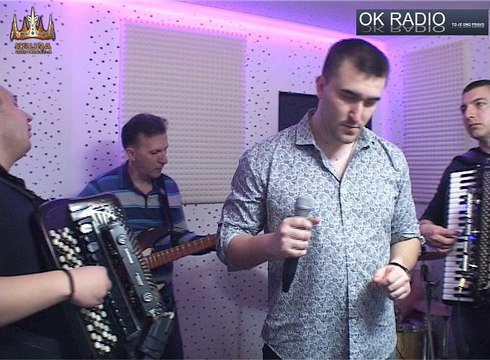 Mihailo Milcic i orkestar Ritam Balkana - Jednu noc si drugom dala - live - OK radio 2016