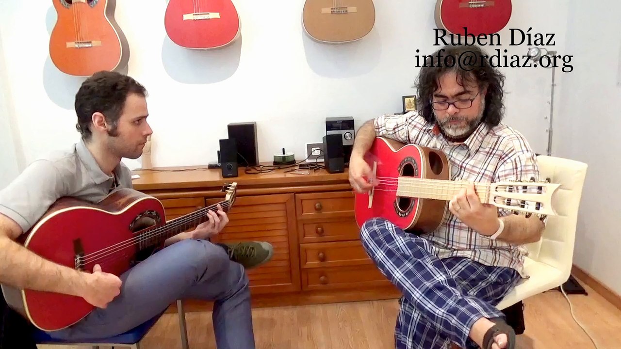 Creative Tangos 1 Modern harmony lesson (level 6) in Paco de Lucia´s style Ruben Diaz / online learning method Spain