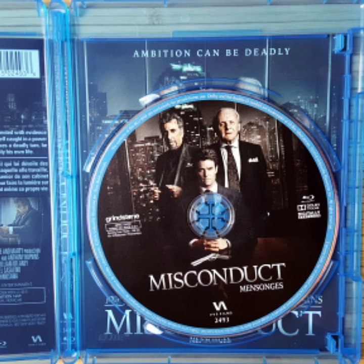 Critique Blu-ray Misconduct (Mensonges)