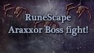 RuneScape Araxxor boss fight