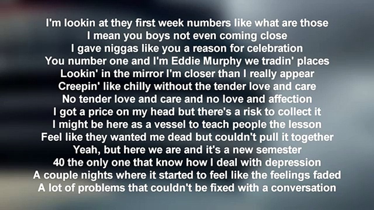 Drake - Weston Road Flows // Views Album (Lyrics parolesl) 2016