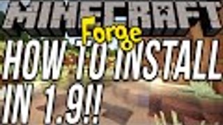 How To Download & Install Forge In Minecraft 1.9