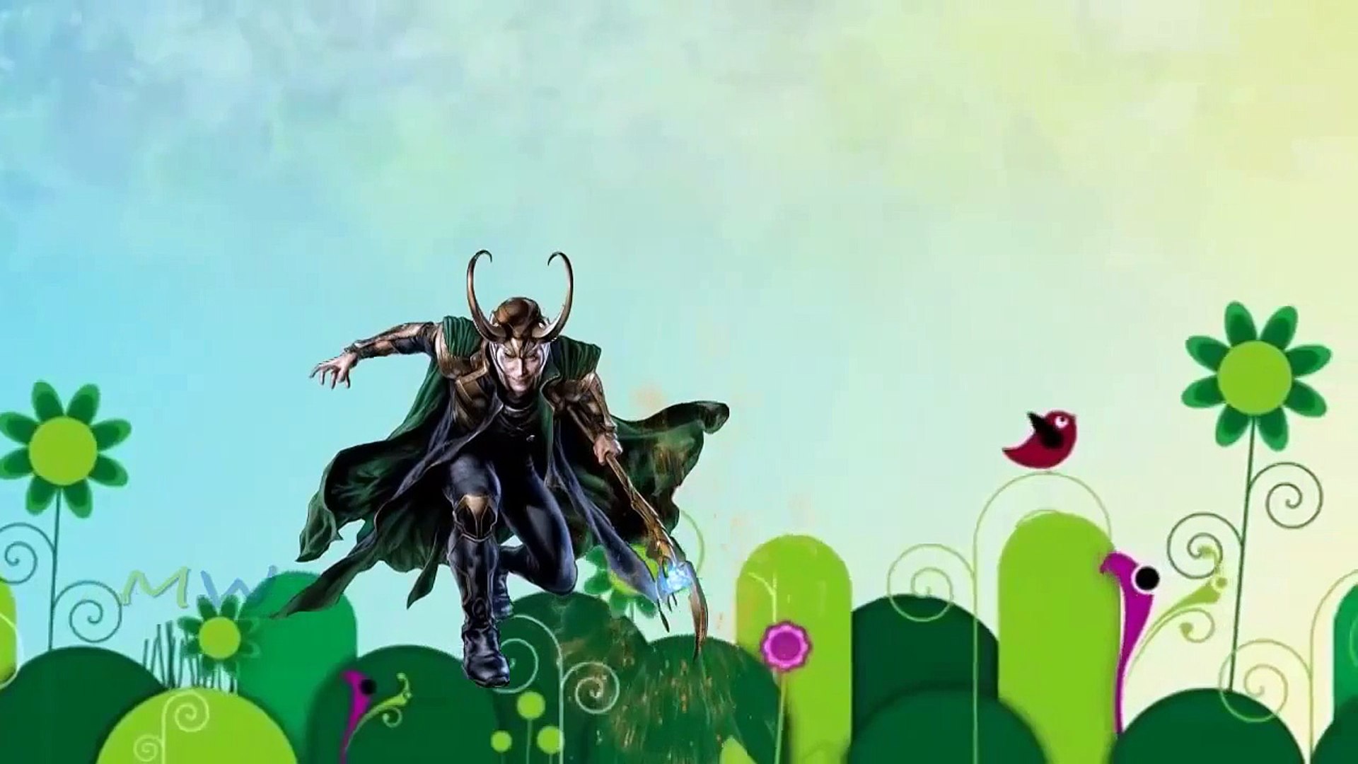 ⁣Loki Finger Family Rhymes For Children | Loki Nursery rhymes | Kids Cartoon Rhymes