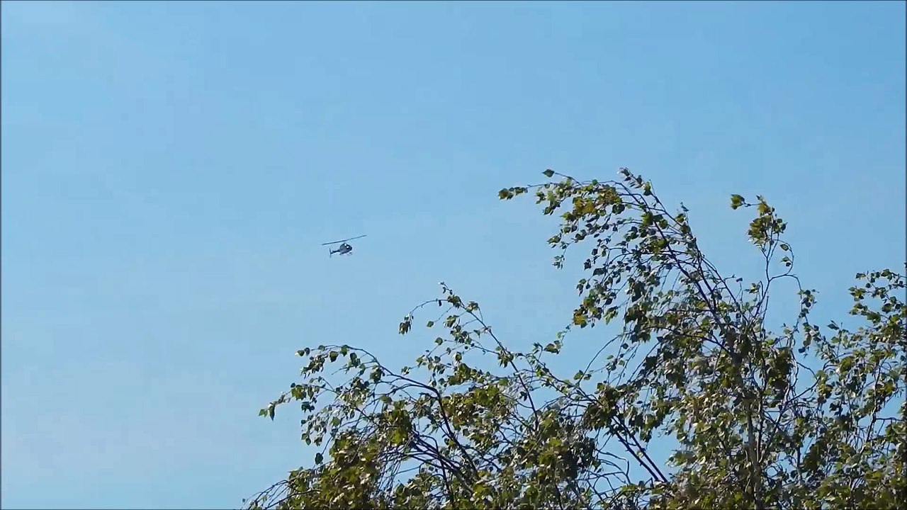 Helikopter Überflüge wegen orgonit