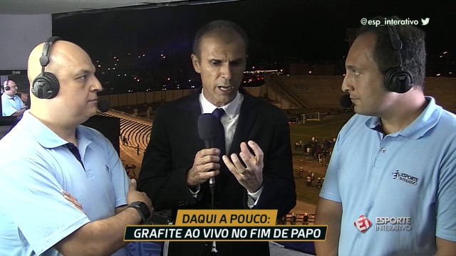 Milton Mendes rasga elogios a Grafite