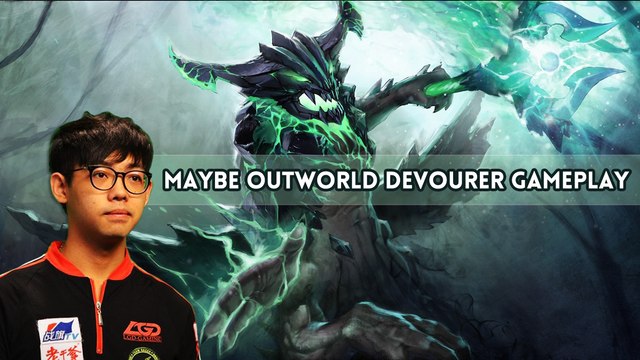 Dota 2 Pro Ranked Game - LGD Maybe Outworld Devourer Gameplay