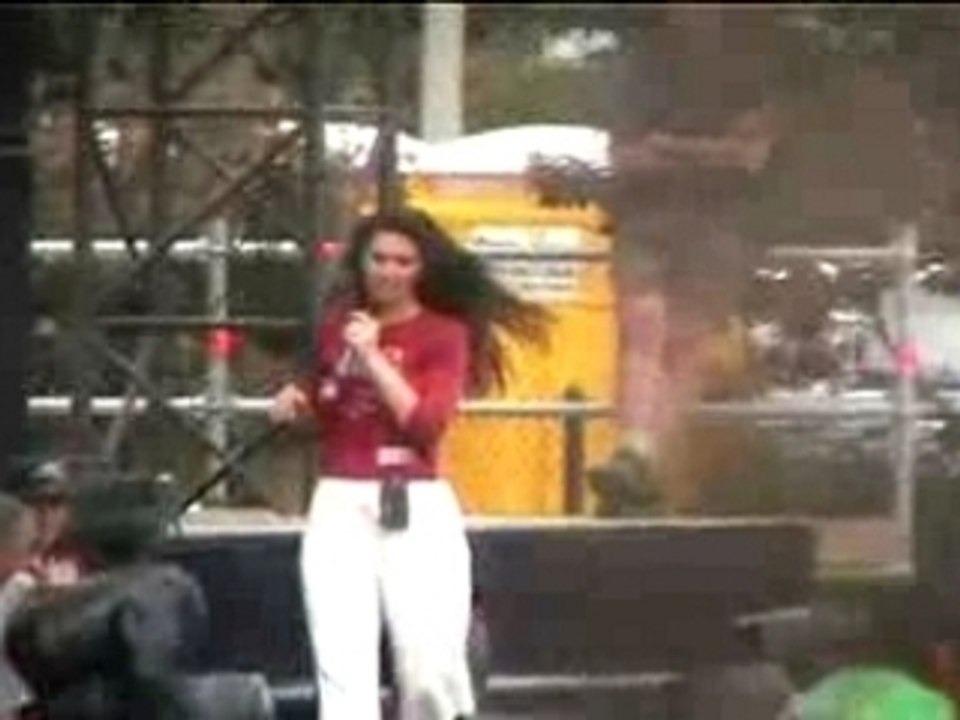 Shania walking