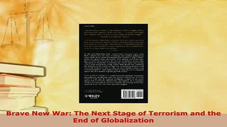 PDF  Brave New War The Next Stage of Terrorism and the End of Globalization Free Books