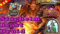 Hearthstone | Staghelm Beast Druid Deck & Decklist | Constructed STANDARD | Old Gods