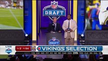 2016 NFL Draft Rd 2 Pk 54 Minnesota Vikings Select CB Mackensie Alexander