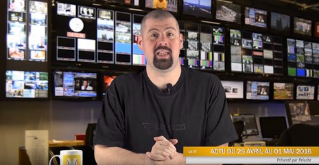 Le JT JVL #29 : L'essentiel de l'actualité Jeux Vidéo du 25 avril au 1er mai 2016
