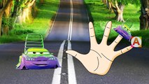 Cars Finger Family Song - Kids Nursery Rhymes - Cartoon Animated Finger Family Rhyme