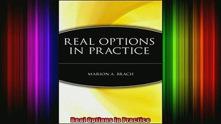 FREE EBOOK ONLINE  Real Options in Practice Free Online