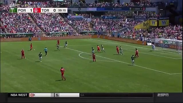 Will Johnson Goal - Portland Timbers 1-1 Toronto FC - MLS - 01-05-2016
