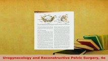 PDF  Urogynecology and Reconstructive Pelvic Surgery 4e Download Full Ebook