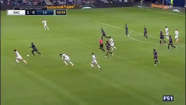 Giovani dos Santos Goal - Sporting Kansas City 1-1 LA Galaxy - MLS - 01-05-2016