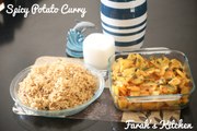 (Desi Recipe) Spicy Potato Curry مسالیدار آلو کری *Farah's Kitchen* - Season 2 Episode 21