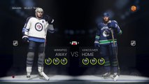 NHL 16 Stanley Cup Playoffs - Jets at Canucks (Game 2) (4-28-2016).