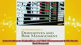 FREE EBOOK ONLINE  Introduction to Derivatives and Risk Management with StockTrak Coupon Full EBook