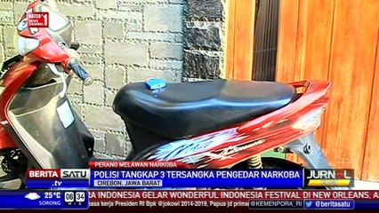 Polisi Cirebon Gerebek Sebuah Rumah, 3 Bandar Dibekuk