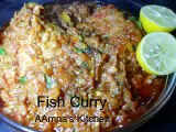 Pakistani desi food Simple Fish Curry