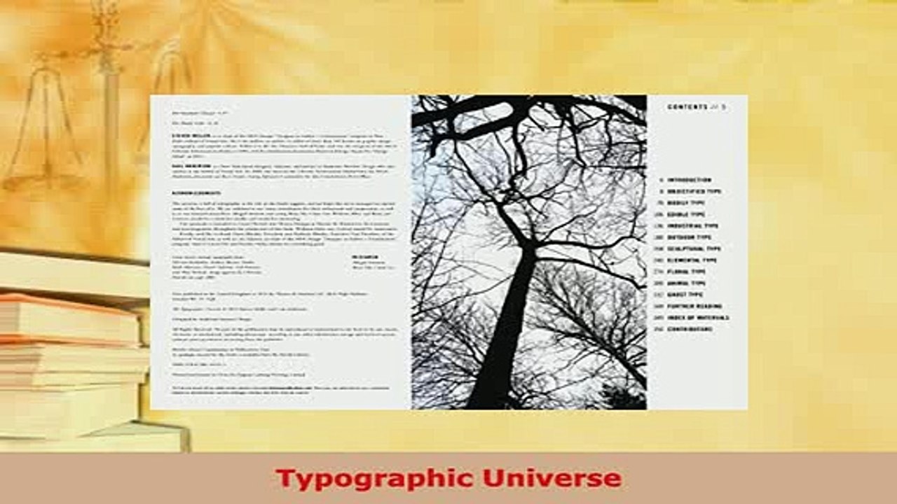 PDF  Typographic Universe PDF Full Ebook