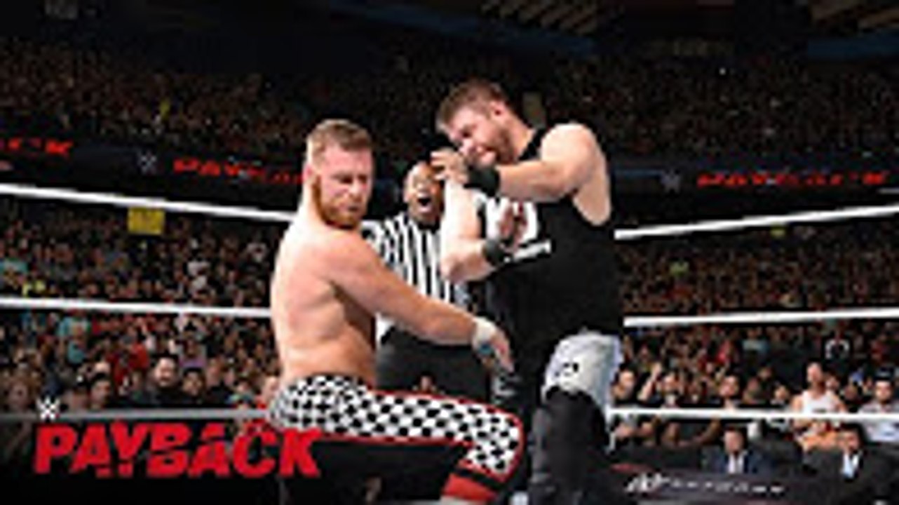 Sami Zayn vs. Kevin Owens  WWE Payback 2016 on WWE Network