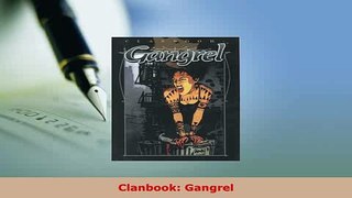 PDF  Clanbook Gangrel  EBook