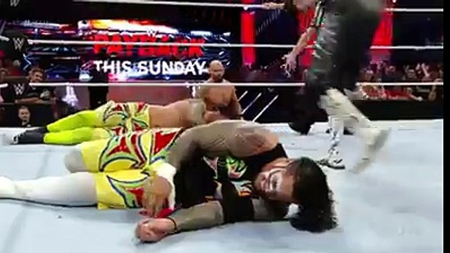 DON'T mess with Roman Reigns' family!DON'T mess with Roman Reigns' family! ‪#‎RAW‬