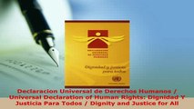 PDF  Declaracion Universal de Derechos Humanos  Universal Declaration of Human Rights Free Books