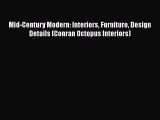 PDF Mid-Century Modern: Interiors Furniture Design Details (Conran Octopus Interiors)  EBook
