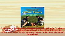 Download  Emergency Response Management for Athletic Trainers Athletic Training Education 1 Read Online